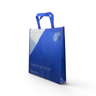 Blue Print non woven bag